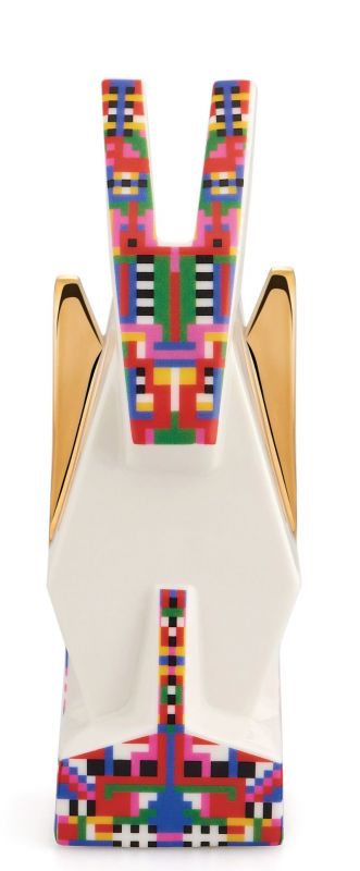 Donkey Porzellanfigur ESA05 5 Alessi EINZELSTÜCK